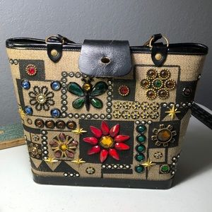 Enid Collins Purse Jewel Patch